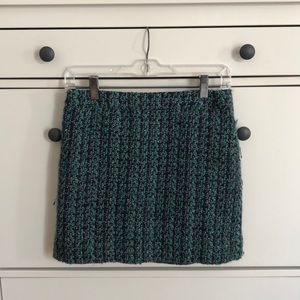 Tweed Mini Skirt